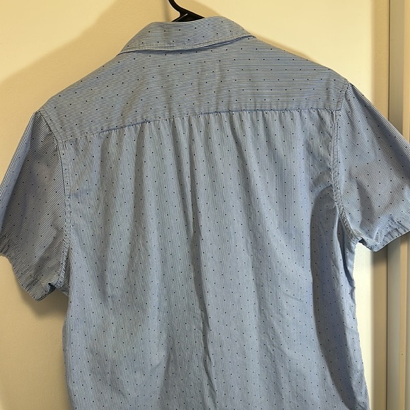 Denim & Flower short sleeve button up - Picture 3 of 5